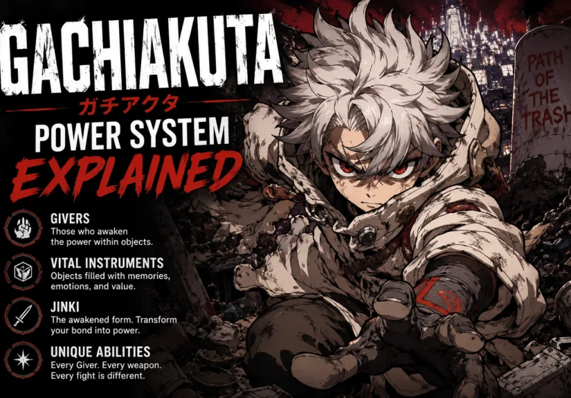 Gachiakuta power system
