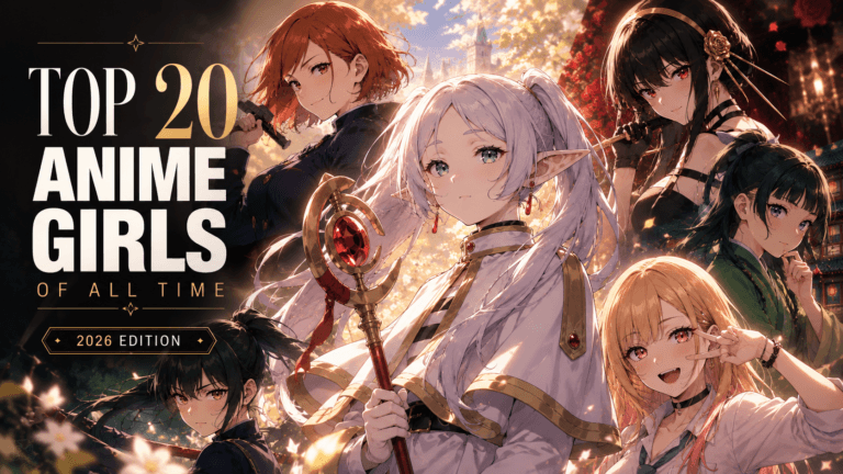 Top 20 Anime Girls of All Time – Definitive 2026 Ranking